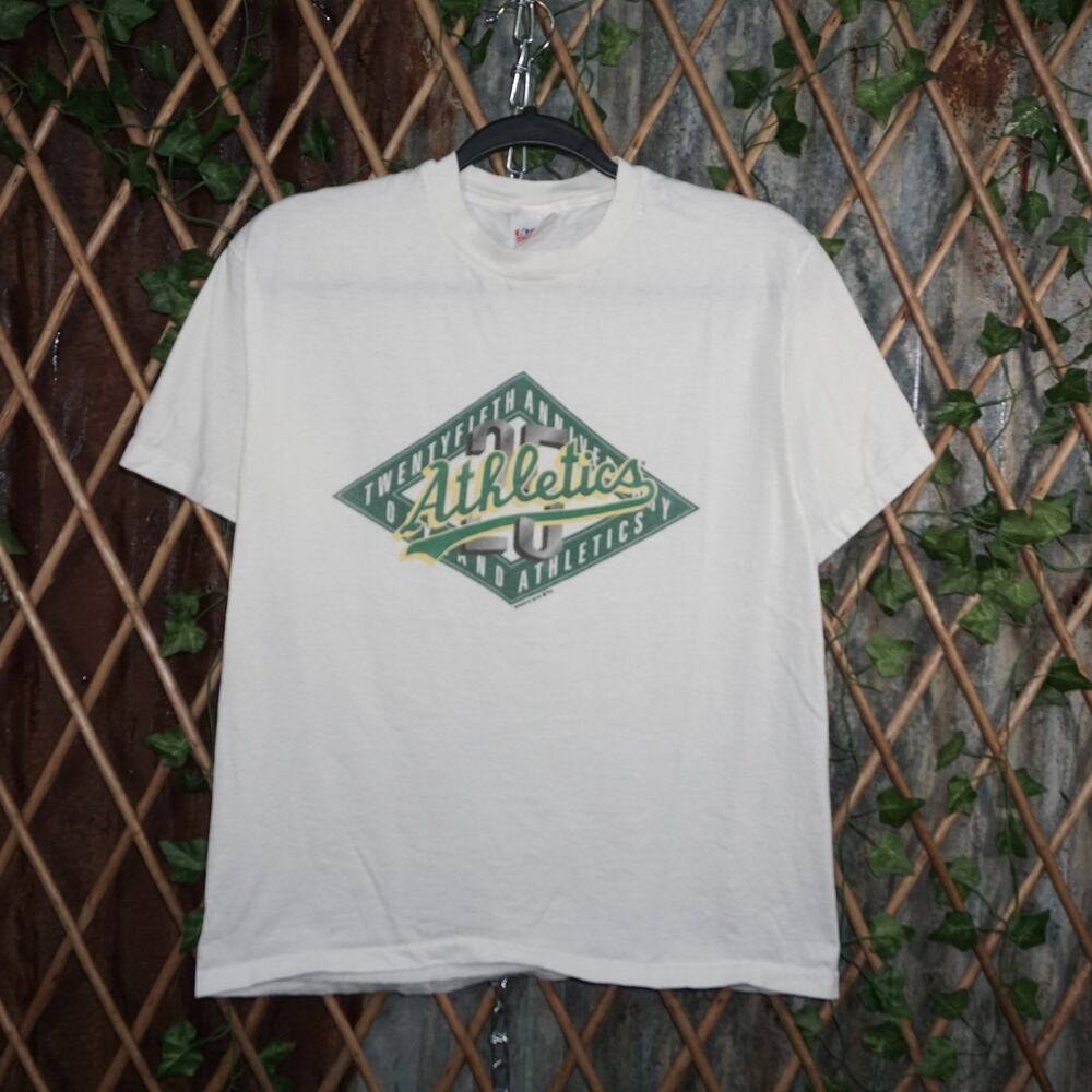 L - Vintage Y2K Mlb T-Shirts 20th anniversary oakland